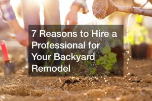 how to remodel backyard