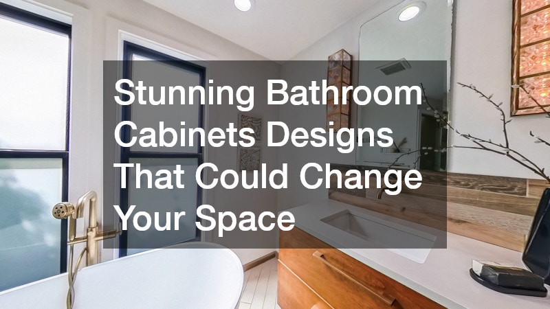 Stunning Bathroom Cabinets Designs That Could Change Your Space